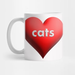 I Love Cats Mug